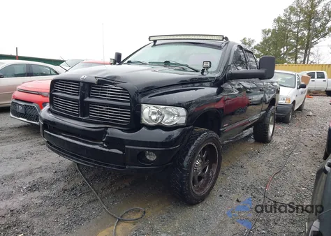 2005 Dodge Ram 1500 Slt/Laramie из США, поврежденный, VIN 1D7HU18D45S115366
